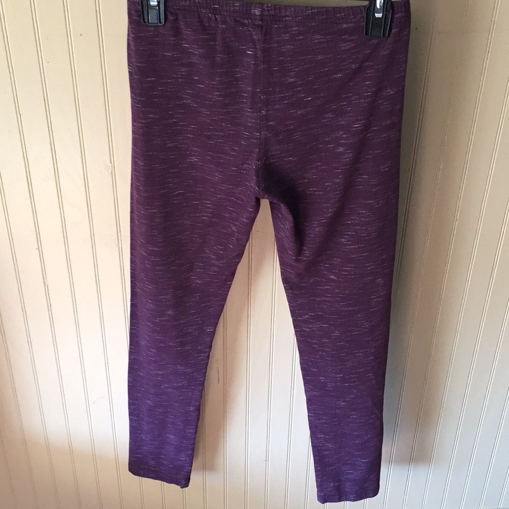 So maroon heather leggings size‎ large - Picture 2 of 3